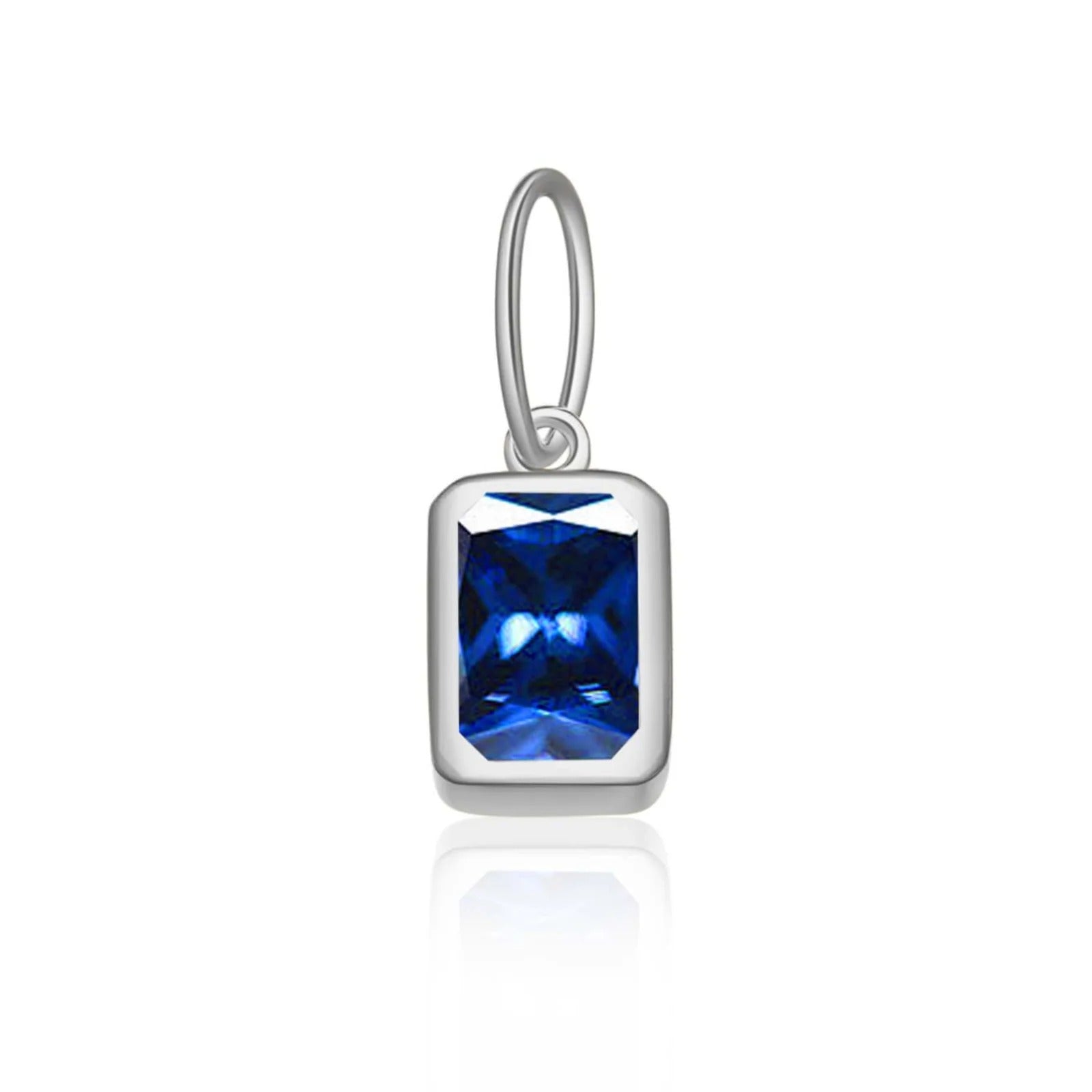 Rectangular Birthstone Pendant