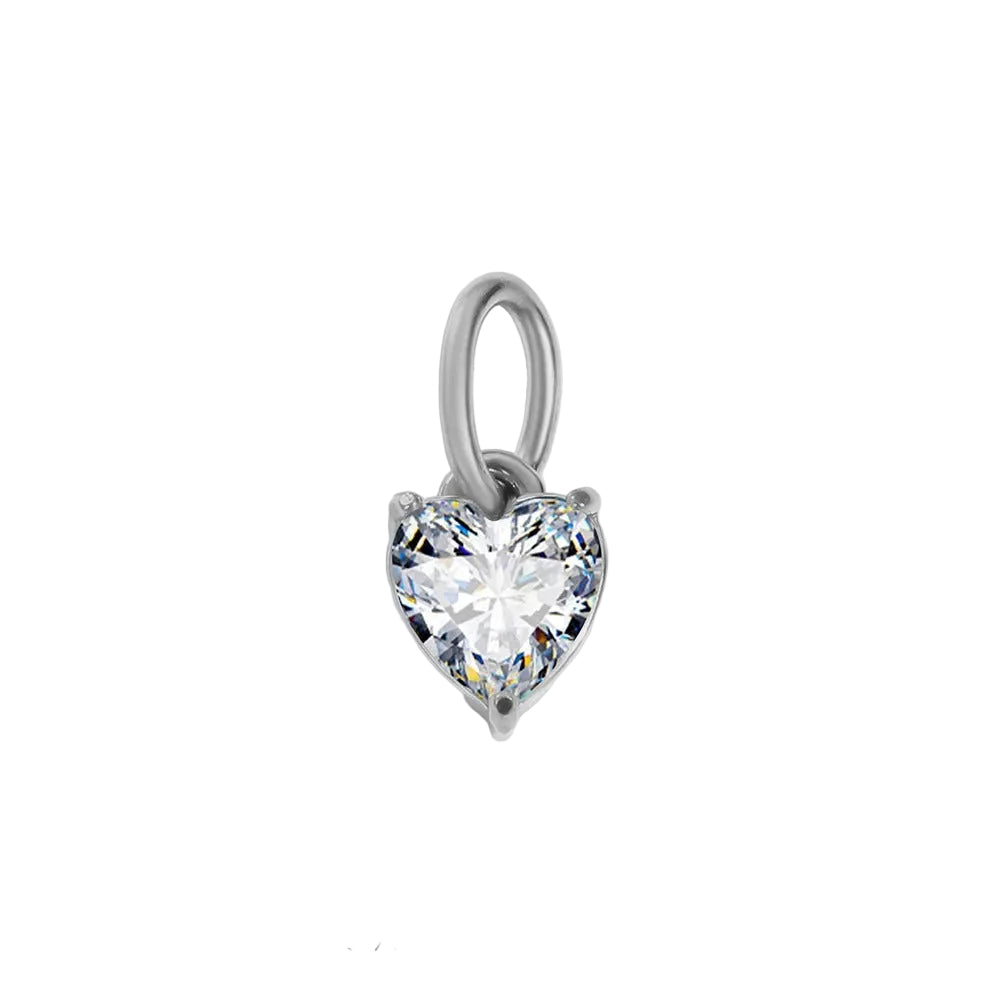 Heart Birthstone Pendant