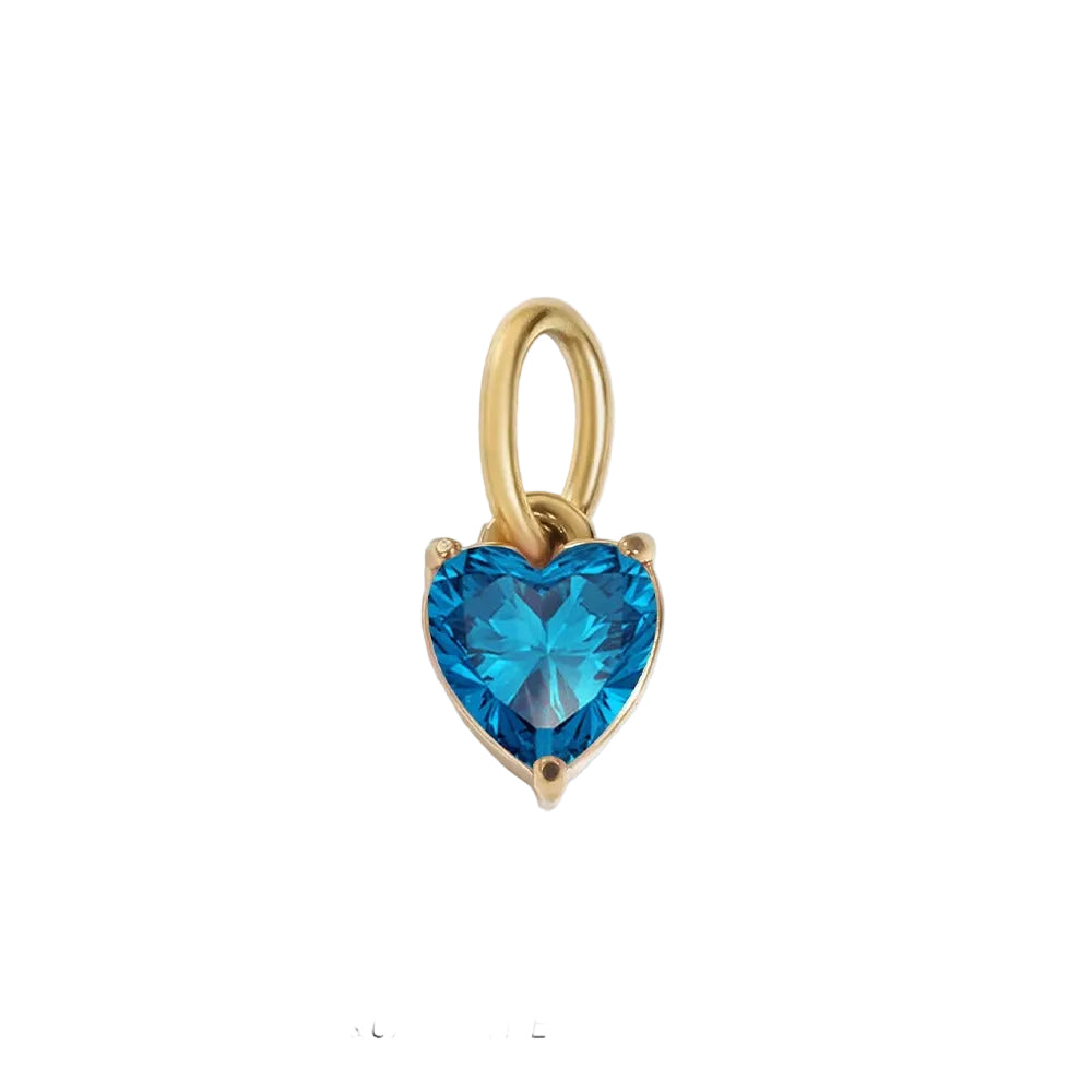 Heart Birthstone Pendant