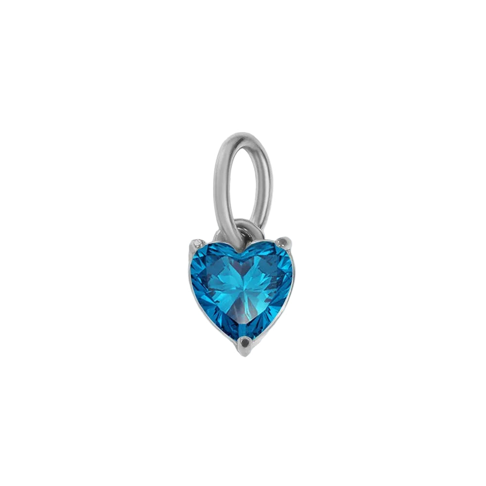 Heart Birthstone Pendant