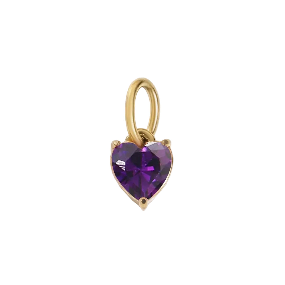 Heart Birthstone Pendant
