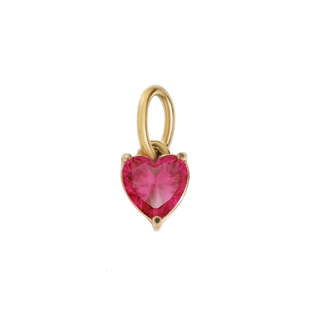 Heart Birthstone Pendant