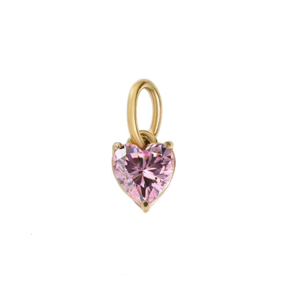 Heart Birthstone Pendant