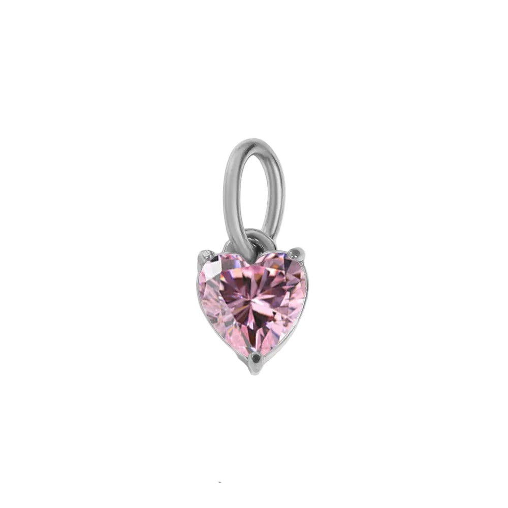 Heart Birthstone Pendant