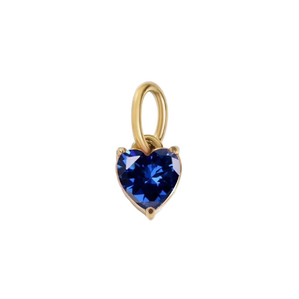 Heart Birthstone Pendant
