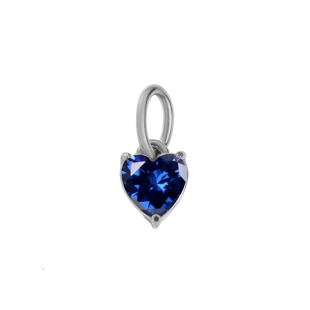 Heart Birthstone Pendant